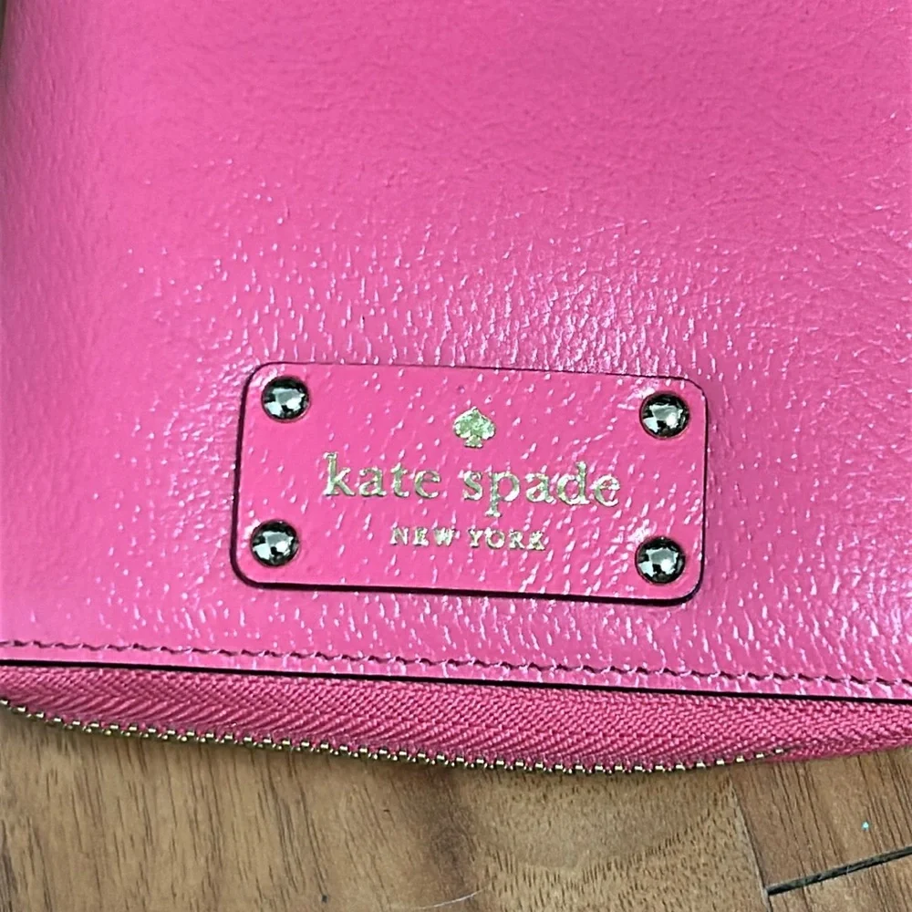 Kate Spade Wellesley Pink Leather Calendar Planner Agenda